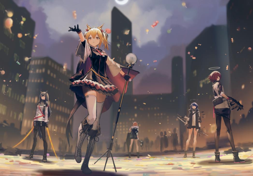 明日方舟霜星cg(明日方舟：第六章主线卡池冲榜失败怀里的霜星复活成为唯一希望)  第1张