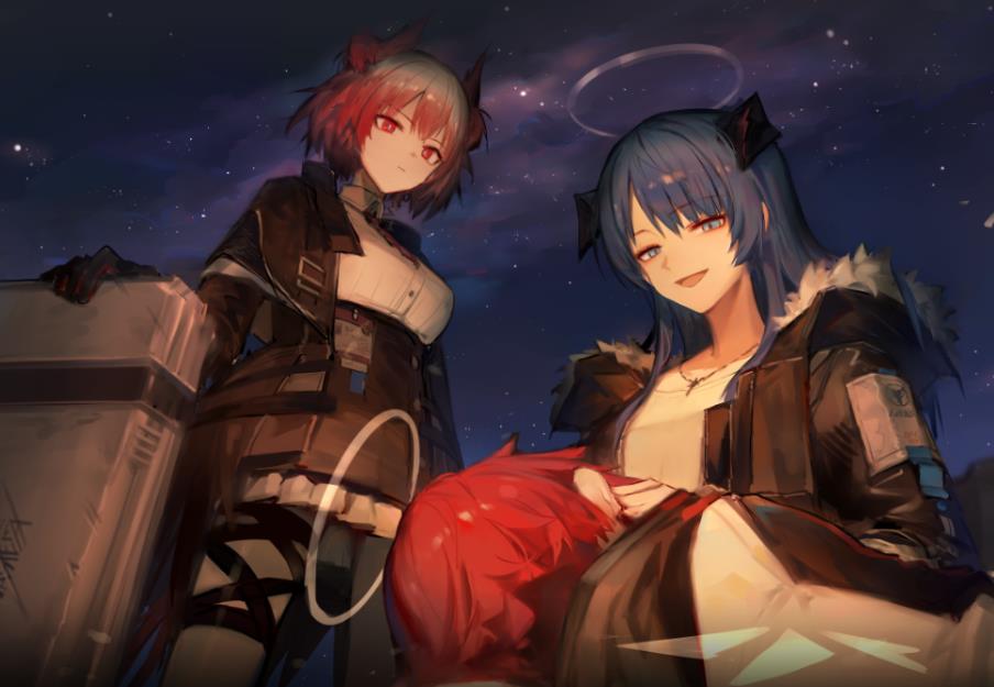 明日方舟霜星cg(明日方舟：第六章主线卡池冲榜失败怀里的霜星复活成为唯一希望)  第4张