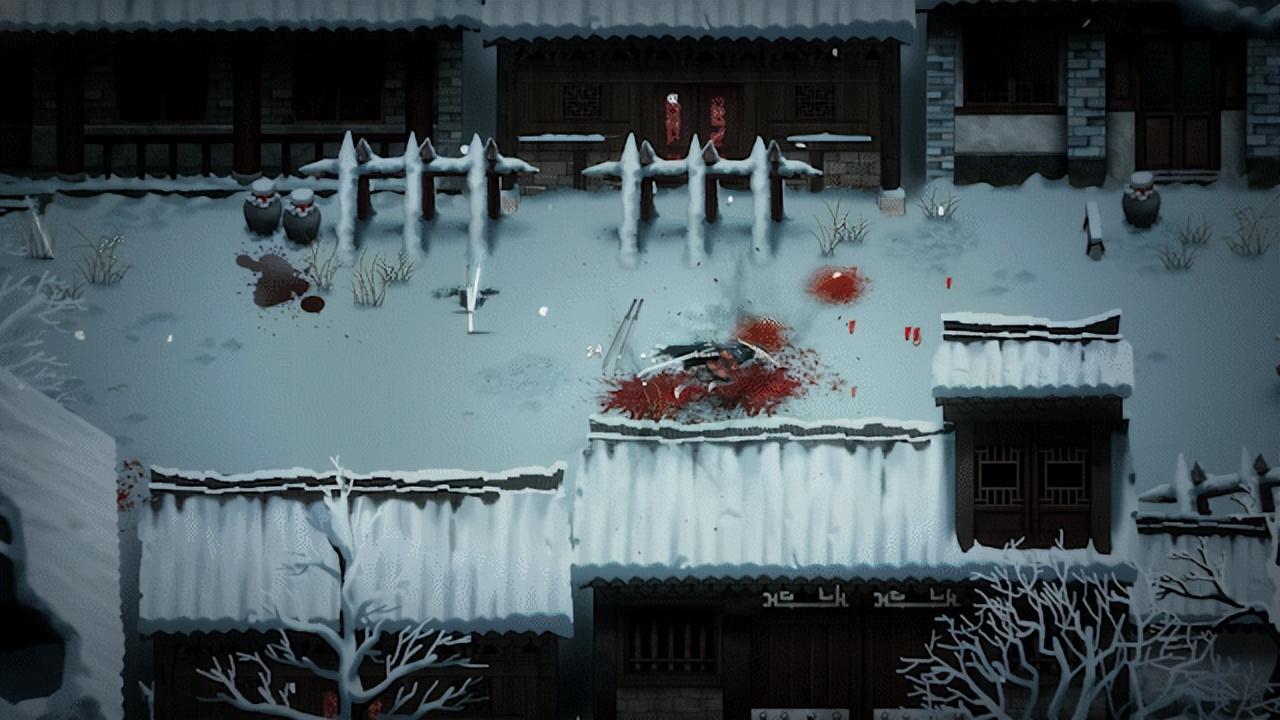暖雪 岁(《暖雪》，一款讲述黑残深故事的国风roguelike游戏)  第2张