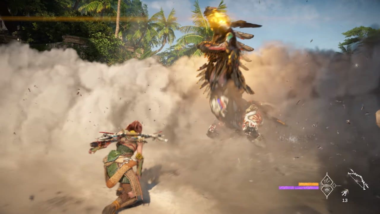 地平线西部禁地出xbox(《地平线：西部禁域》开发者日志：新老怪兽齐登场)  第7张
