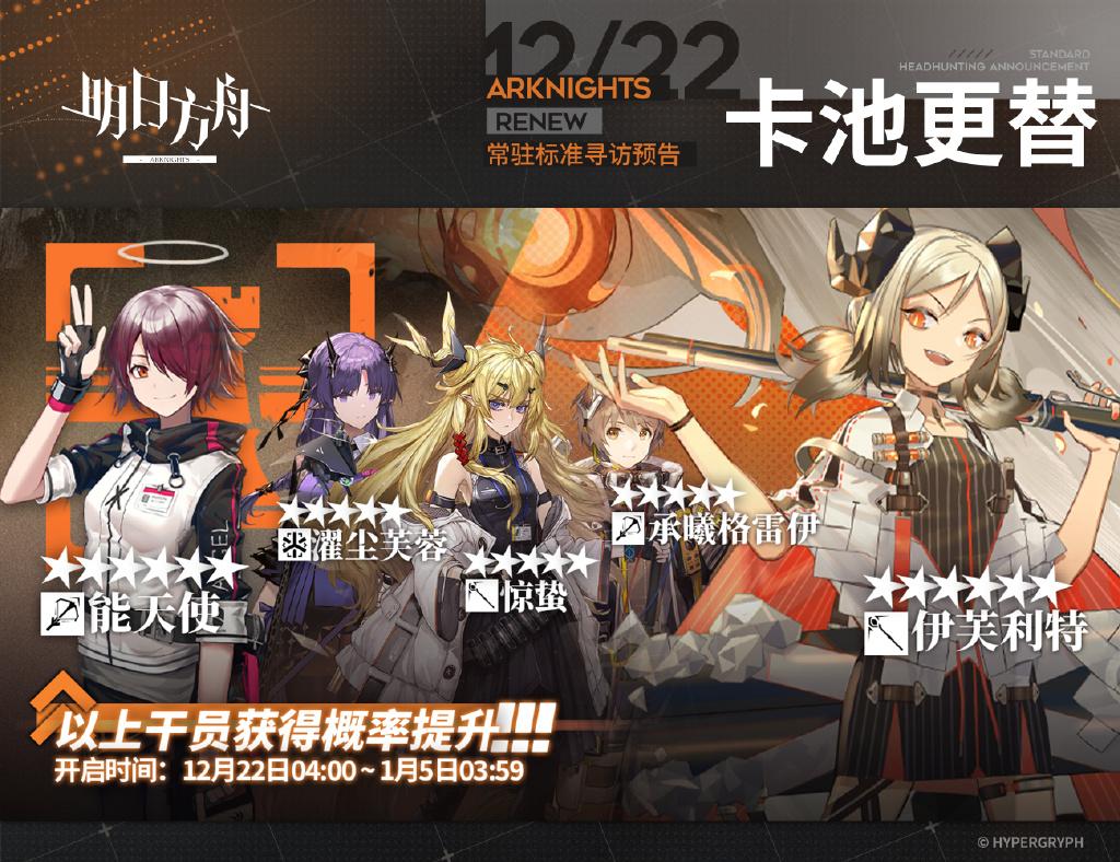 明日方舟小火龙怎么得(明日方舟12月22日常驻标准寻访公开小火龙UP能天使开放商店兑换)  第1张
