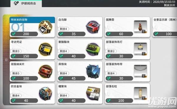 明日方舟密林悍将关卡掉落(明日方舟密林悍将归来怎么搬空商店伊娜姆商会奖励兑换指南)  第2张