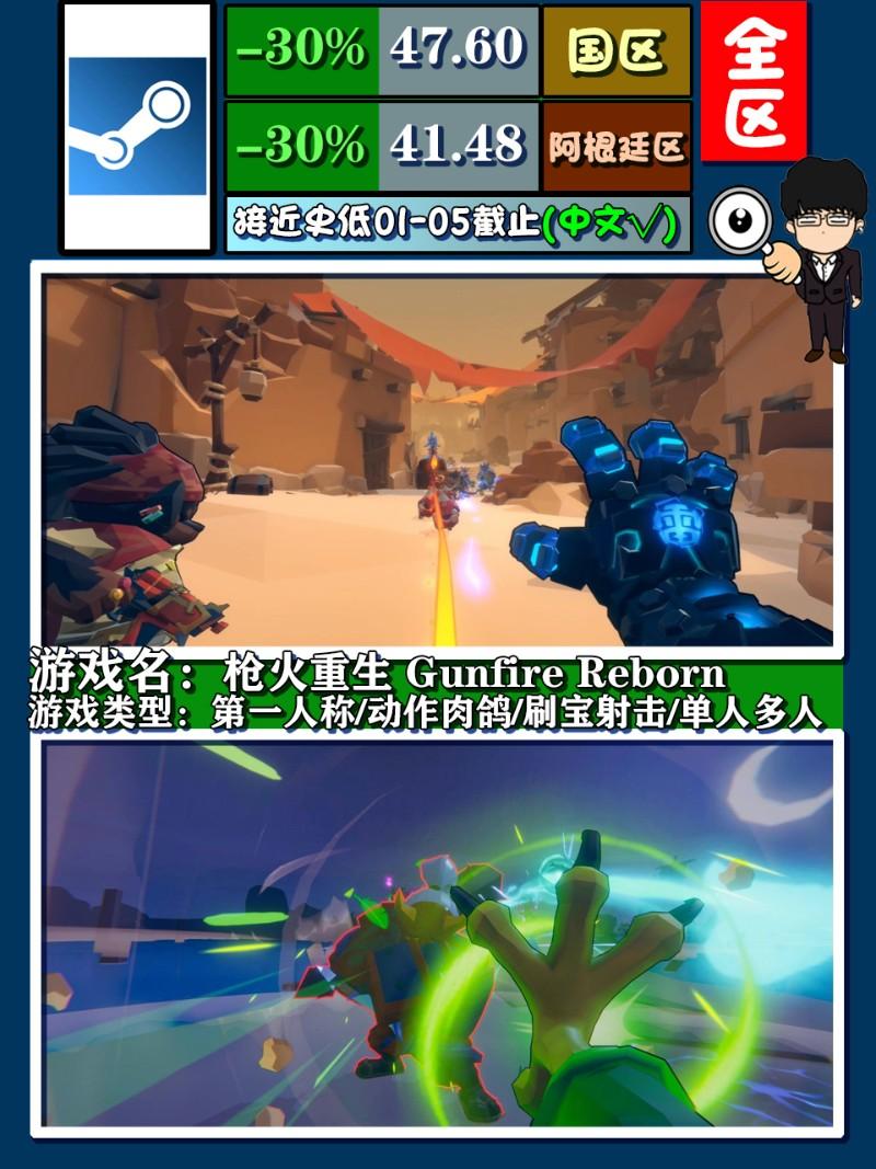 Steam冬季特卖指南，动作肉鸽游戏推荐！下期是卡牌策略游戏  第13张