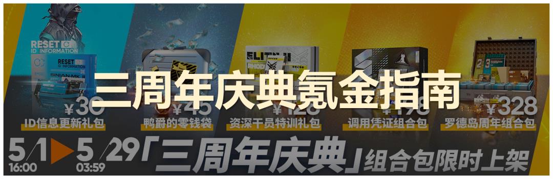 明日方舟 周年 解包(明日方舟三周年解包(明日方舟：三周年庆典周年组合包氪金指南))  第1张