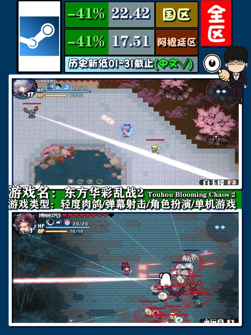 肉鸽游戏全称(Steam东成西就新春特卖指南-肉鸽游戏推荐！新春要玩爽快点)  第15张