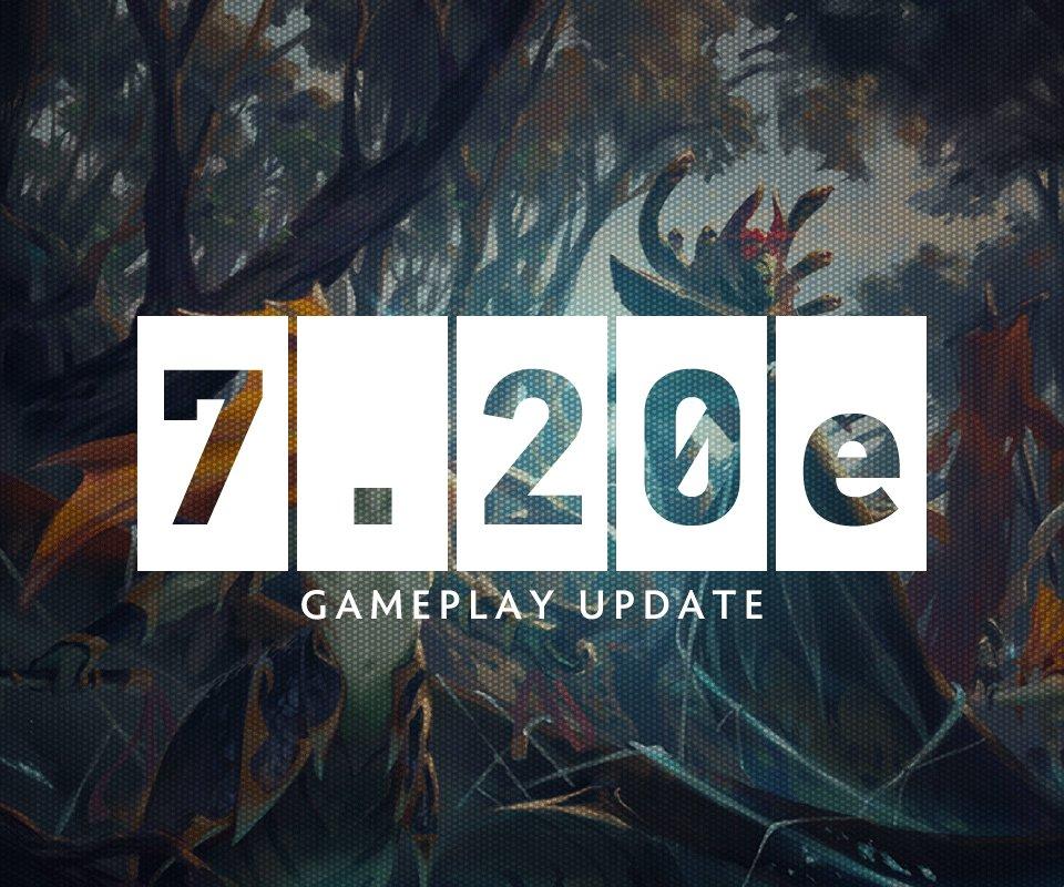 Dota2版本7.20e更新：假腿被调整戴泽、酒仙等强势英雄被削弱  第1张
