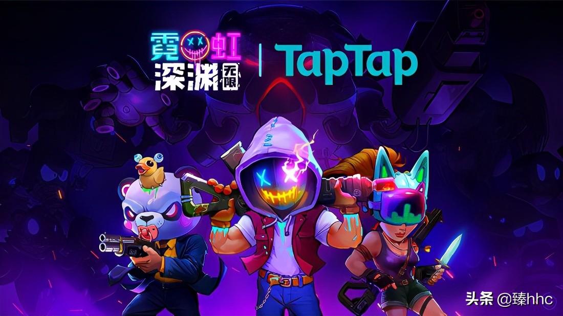 steam移植横屏地牢游戏《霓虹深渊：无线》5月删档测试  第1张