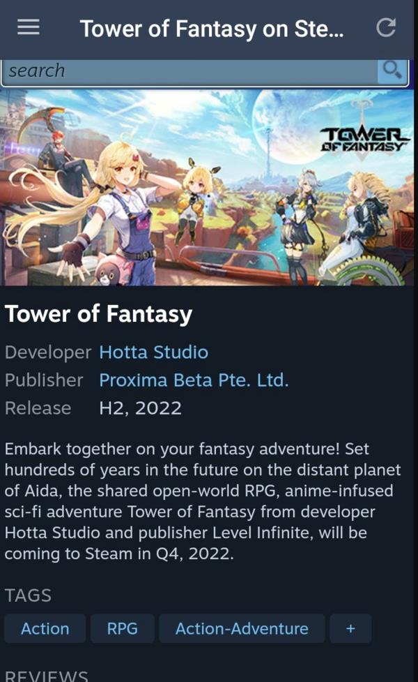 《幻塔》2022年Q4登陆Steam锁国区却不支持中文？  第3张