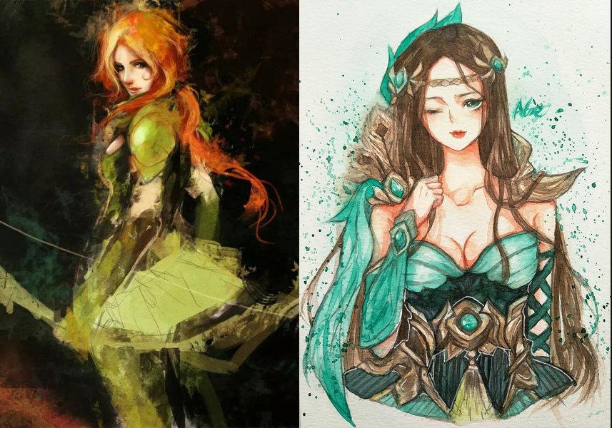王者荣耀 dota 英雄对应(王者荣耀：我怀疑这15个英雄，来自dota)  第9张