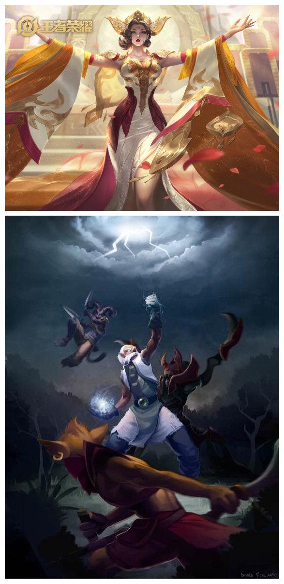 王者荣耀 dota 英雄对应(王者荣耀：我怀疑这15个英雄，来自dota)  第33张