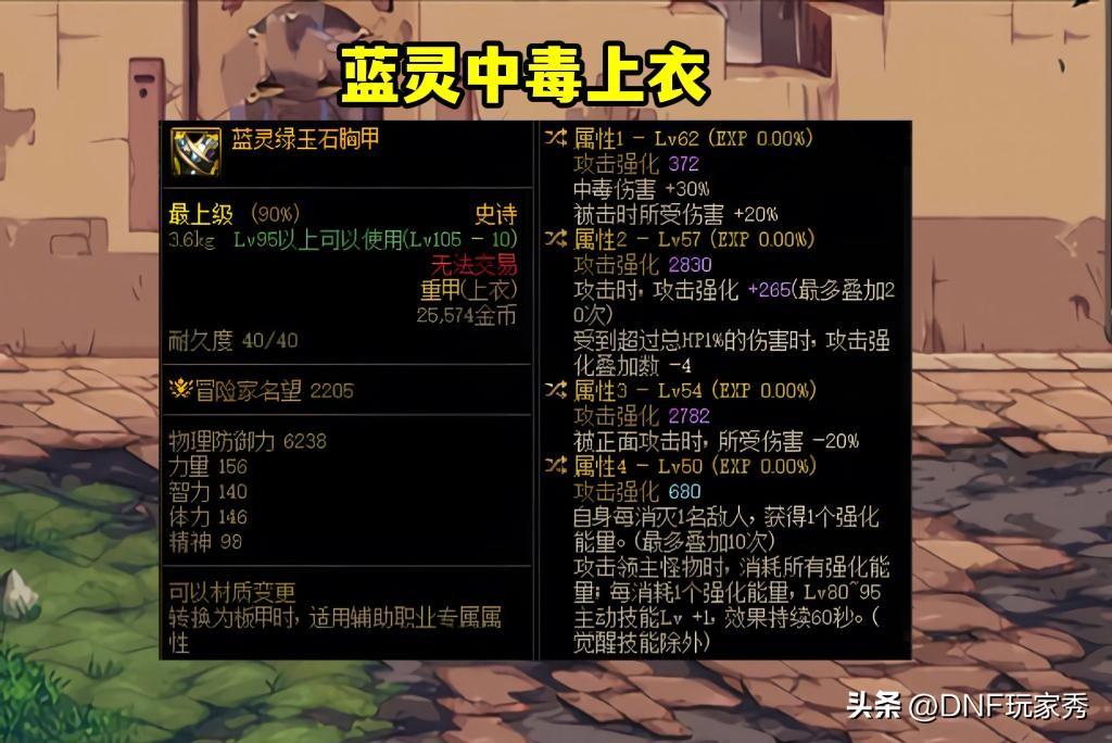 dnf中毒(dnf中毒伤害装备(DNF：异常中毒流强度如何？2件自定义，让中毒流封神))  第2张