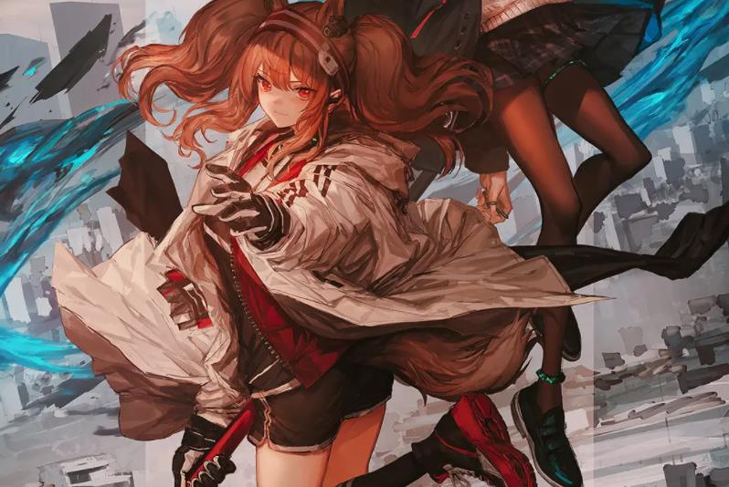 明日方舟安洁莉娜时装(明日方舟11月26日新标准池公开安洁莉娜UP能天使进商店)  第3张