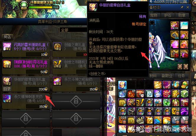 DNF:每周白嫖1次徽章合成!18%概率出玲珑,第二页细节能完美 第3张 DNF:每周白嫖1次徽章合成!18%概率出玲珑,第二页细节能完美 第3张
