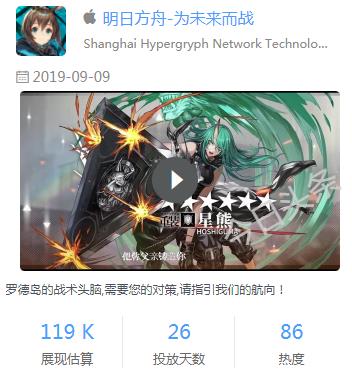 明日方舟 广告(《明日方舟》广告词太中二?2019热门手游广告素材盘点) 第12张 明日方舟 广告(《明日方舟》广告词太中二?2019热门手游广告素材盘点) 第12张